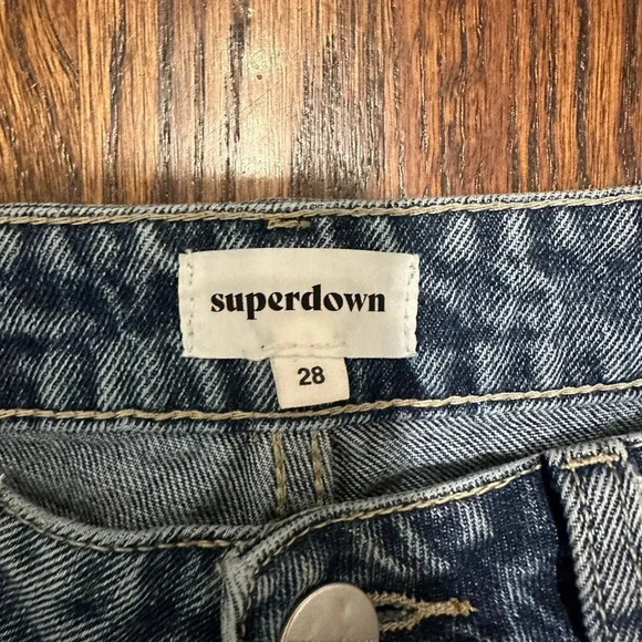 Superdown by REVOLVE Dylan Straight Jean. size 28 - Picture 5 of 5